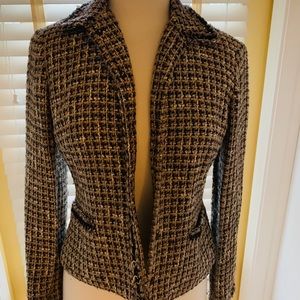 Nine West wool teed blazer. Size 4. Gently worn